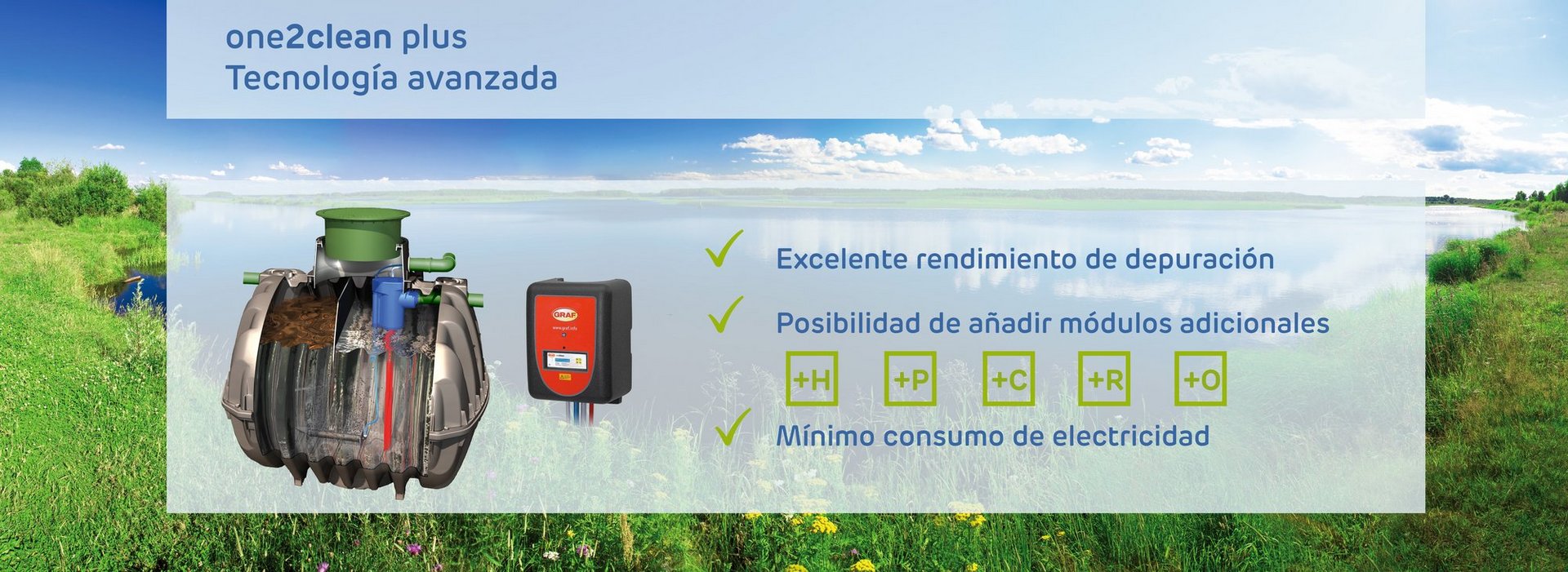 Depuradoras GRAF: Fosas Sépticas de Oxidación Total Compactas